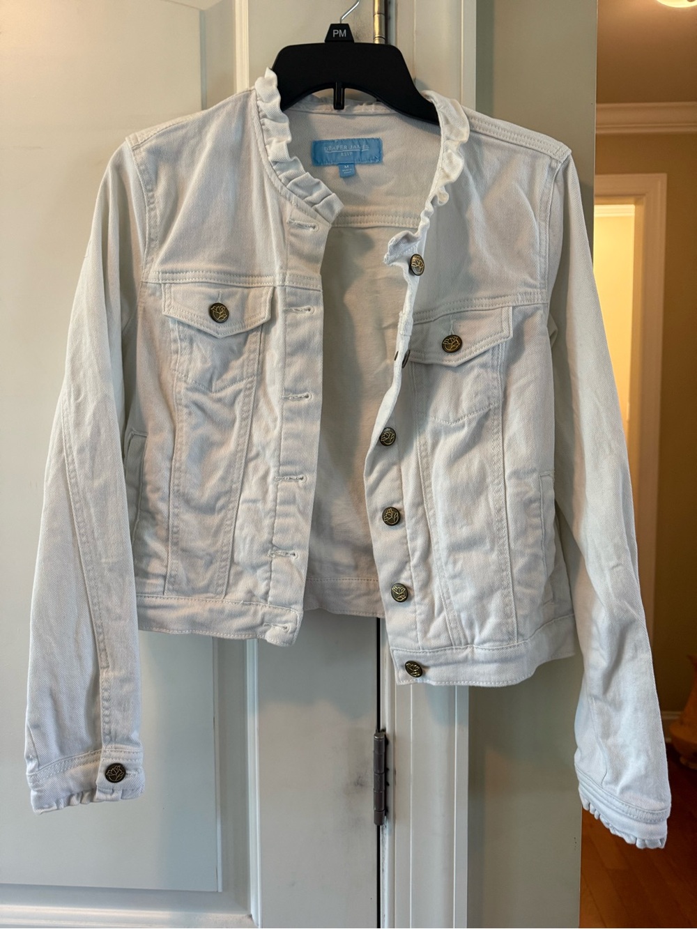 Off White Denim Jacket - Women's S/M